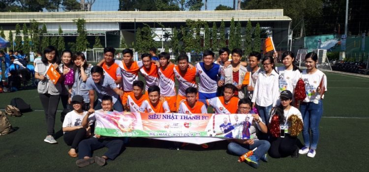 Chiến thắng đầu tiên của Siêu Nhật Thanh FC tại giải HUBA Football – TONA Cup 2017