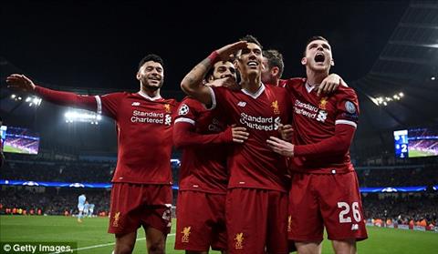 Kết quả Man City vs Liverpool trận đấu tứ kết Champions League 2017/18