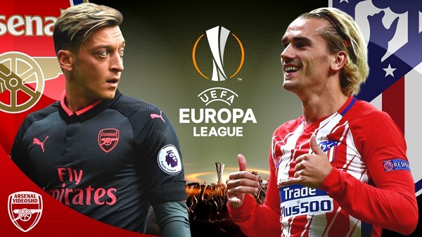 Lịch phát sóng trực tiếp C2-Europa League hôm nay: Arsenal vs Atletico Madrid