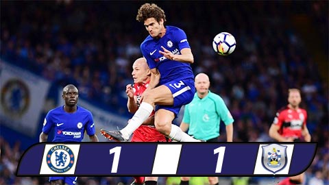 Chelsea 1-1 Huddersfield: Champions League xa tầm với của Chelsea