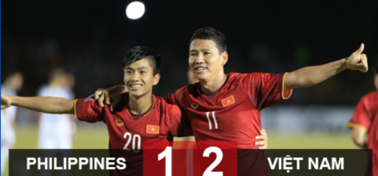 [AFF CUP] Philippines 1-2 ĐT Việt Nam: Ngày của song Đức